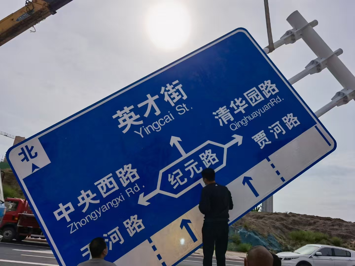防城港市监控杆警示牌 - 哪里好